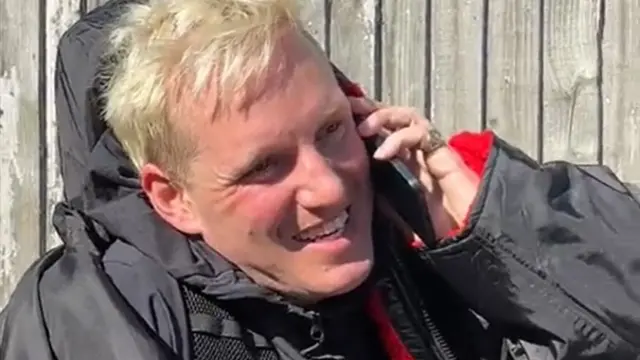 Jamie on hearing the news his Ultra Marathon Man challenge has raised over £80k so far