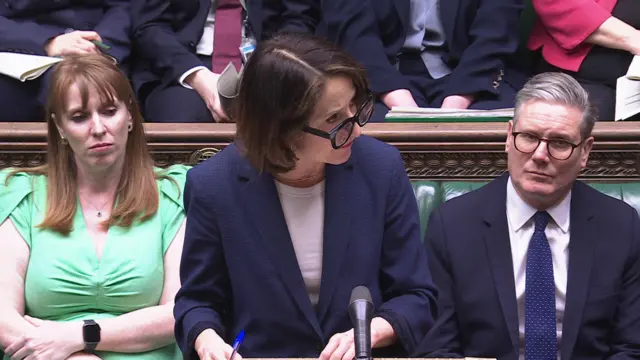 Liz Kendall in the Commons