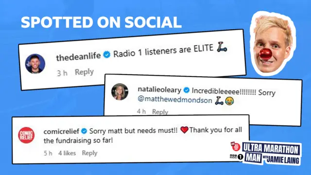 Reactions on Instagram to the crushing of Matt Edmondson's scooter