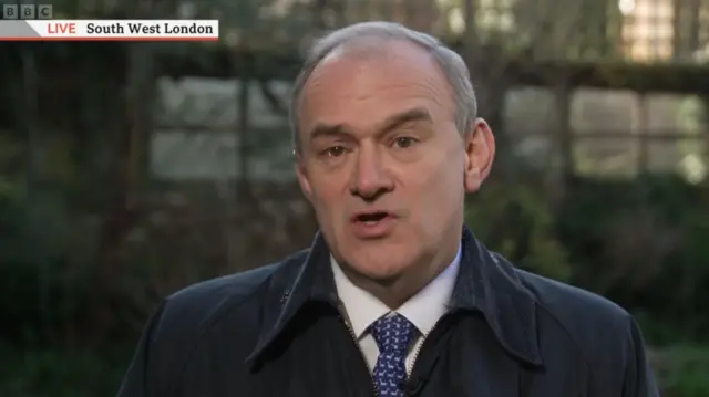 Lib Dems leader Ed Davey