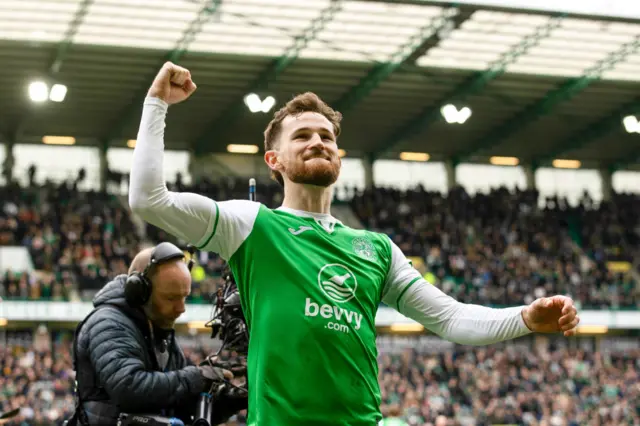 Hibernian match-winner Jack Iredale