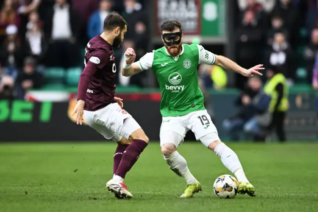 Nicky Cadden is growing in influence for Hibs