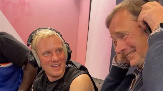 Jamie Laing and his dad