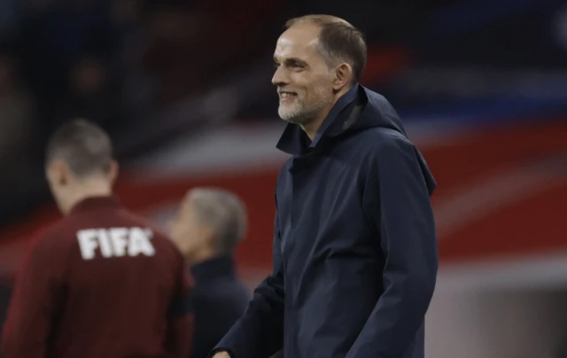 England manager Thomas Tuchel celebrates