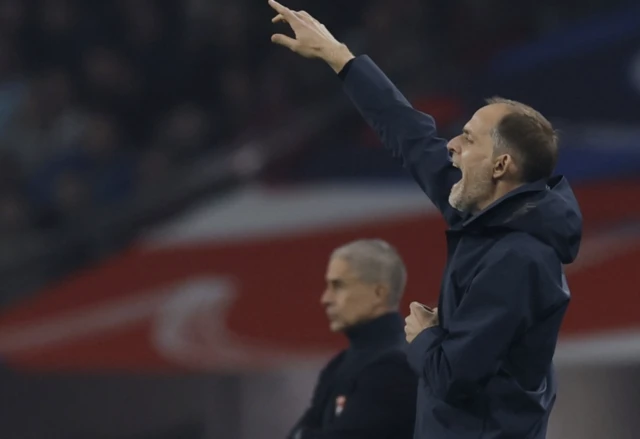 Thomas Tuchel gestures