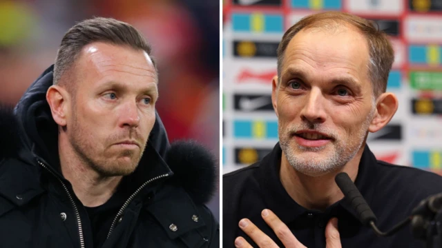 Craig Bellamy and Thomas Tuchel