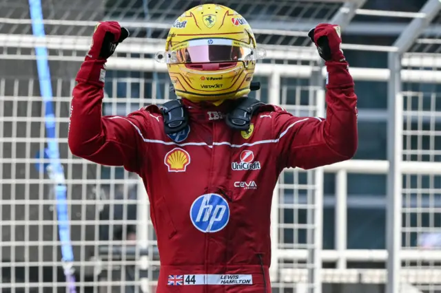 Lewis Hamilton wins the Chinese Grand Prix sprint