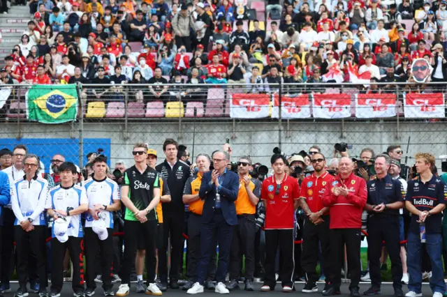 The grid comes together to remember Eddie Jordan