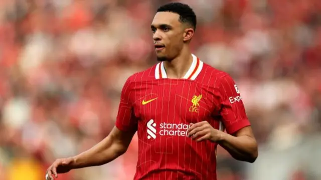 Alexander-Arnold in action for Liverpool