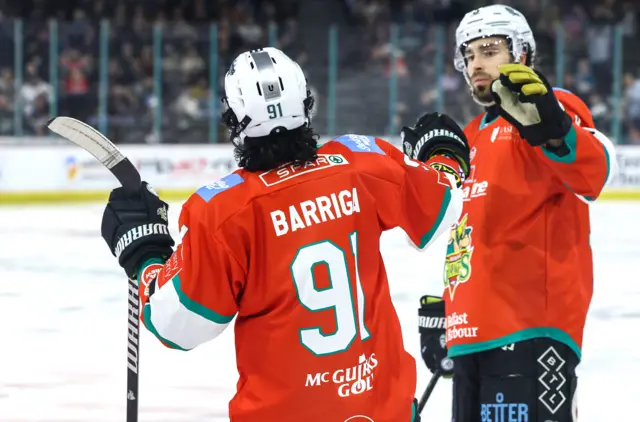 Second period action