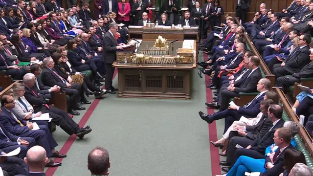Sire Keir Starmer addresses MPs
