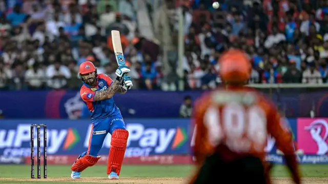 Faf du Plessis hits out for Delhi Capitals