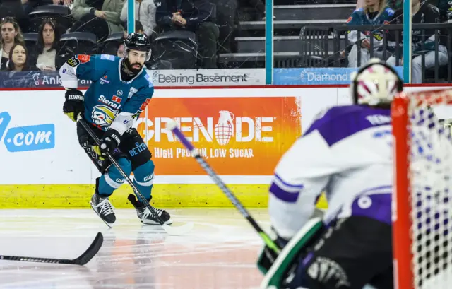 Second period action