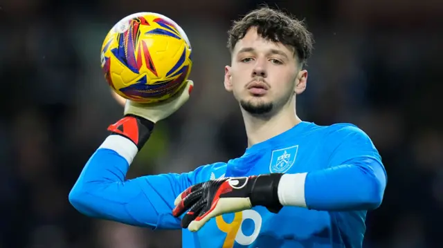 Burnley goalkeeper James Trafford