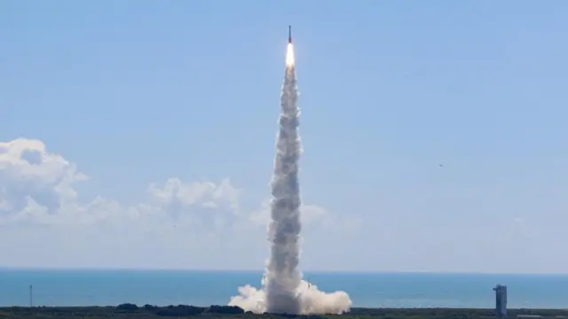 Boeing's Starliner capsule carrying two astronaut's blasts off from Cape Canaveral, Florida, U.S