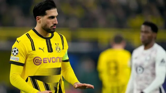 Emre Can of Borussia Dortmund