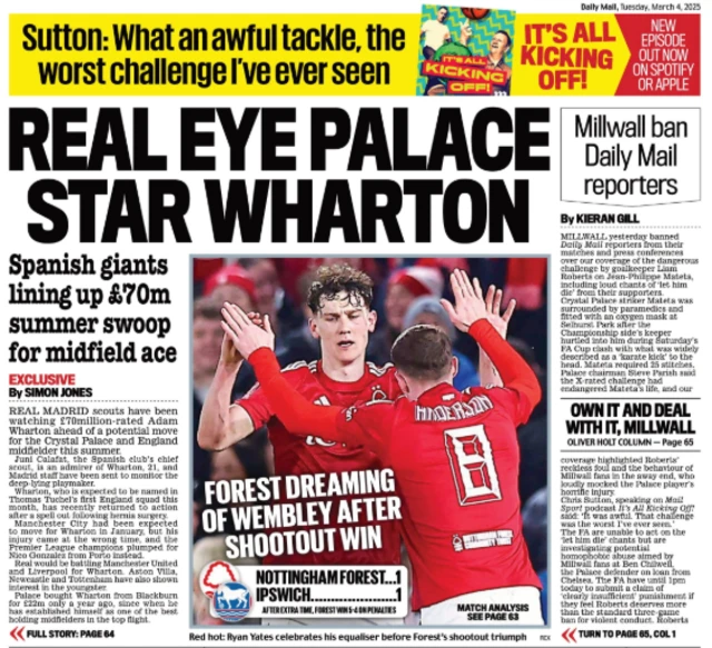 Mail back page March 4