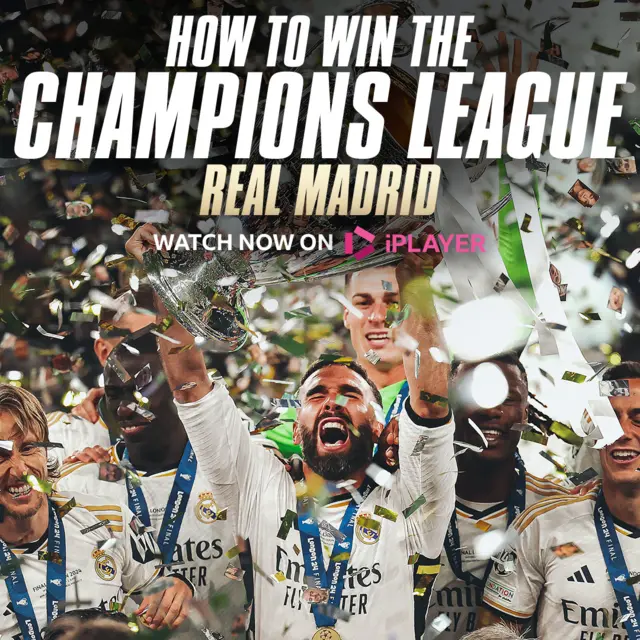 How to win the Champions League: Real Madrid graphic