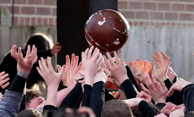 Ball in the scrum