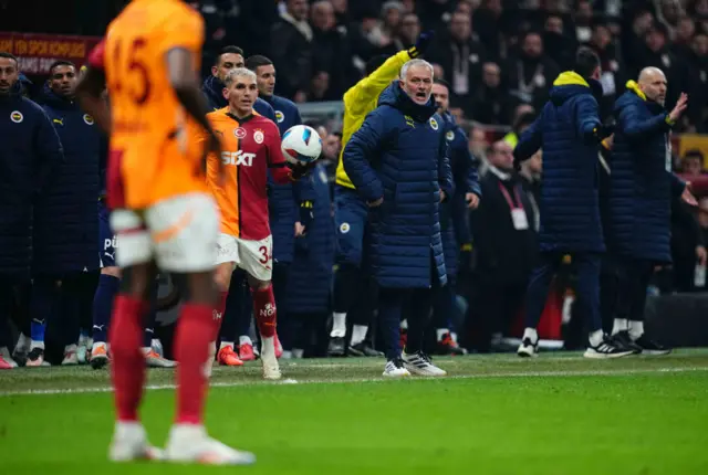 Fenerbahce manager Jose Mourinho