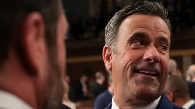 Central Intelligence Agency Director John Ratcliffe attends U.S. President Donald Trump's address to a joint session of Congress