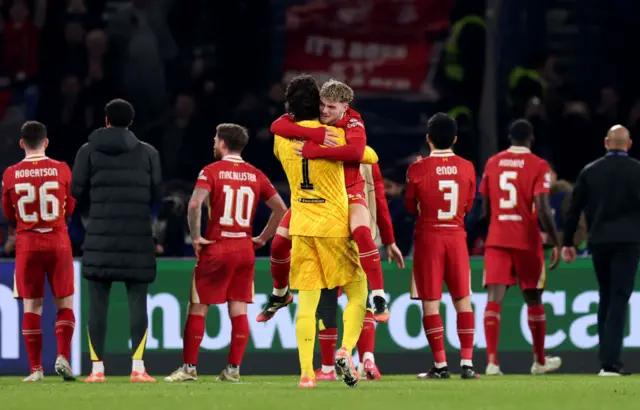 Alisson and Harvey Elliott