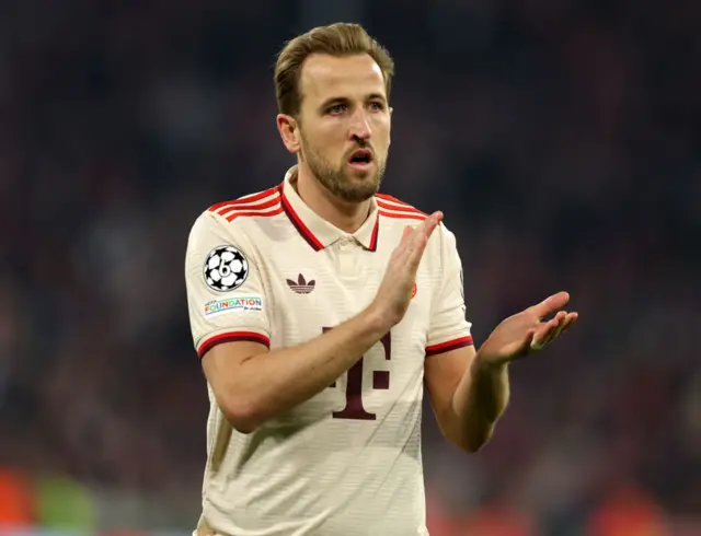Harry Kane applauding
