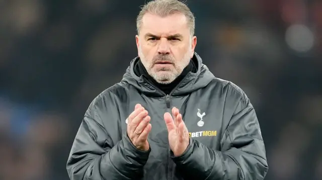 Ange Postecoglou applauds