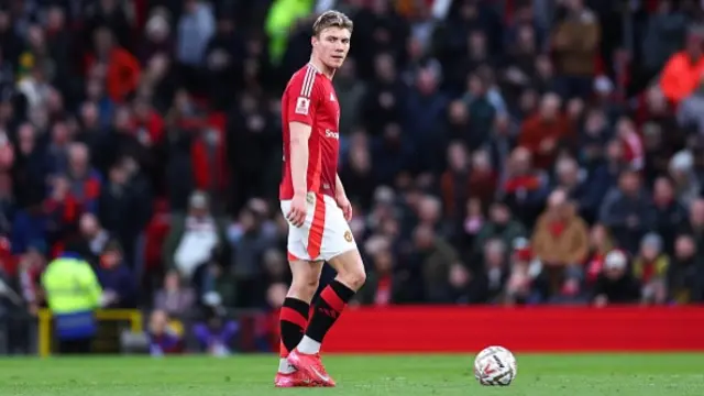 A dejected Rasmus Hojlund of Manchester United