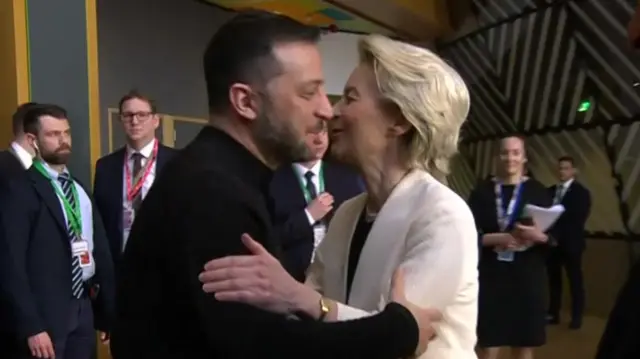 Zelensky and von der Leyen