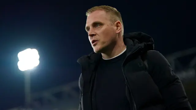 Norwich City manager Johannes Hoff Thorup arrives at Carrow Road