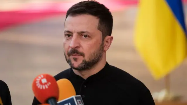 Ukrainian President Volodymyr Zelensky