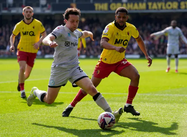 Watford v Millwall match action