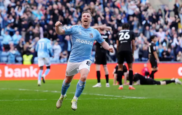 Coventry celebrate winner