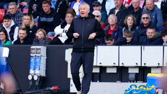 Sheffield United manager Chris Wilder