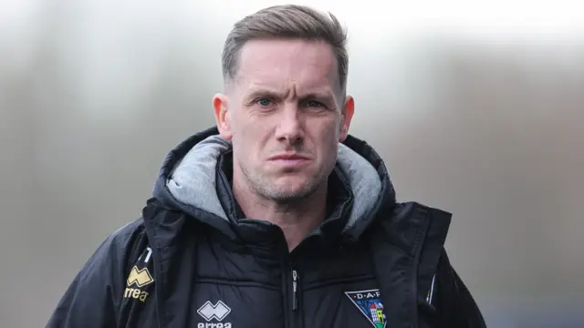 Dunfermline manager Michael Tidser