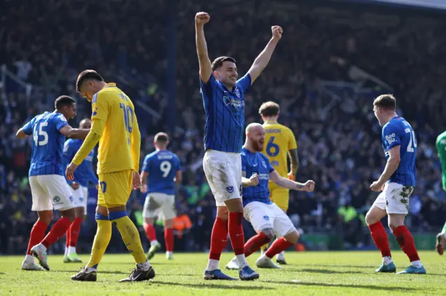 Portsmouth's Regan Poole celebrates