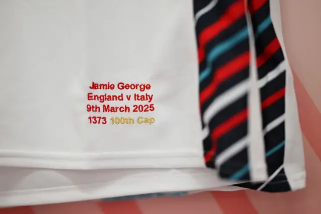 Jamie George's shirt