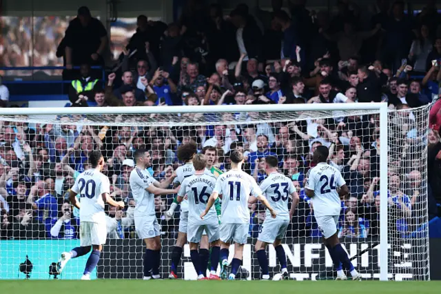 Mads Hermansen of Leicester City celebrates