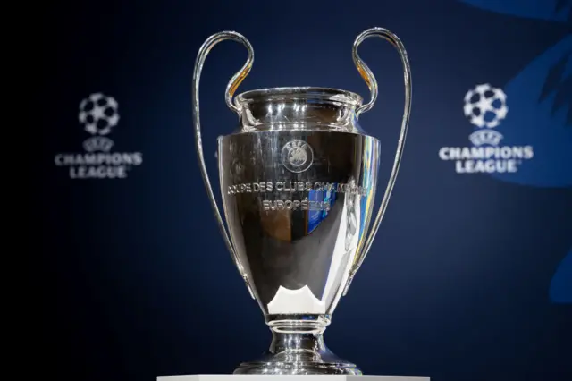 Champions League trophy