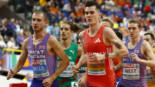 George Mills and Jakob Ingebrigtsen