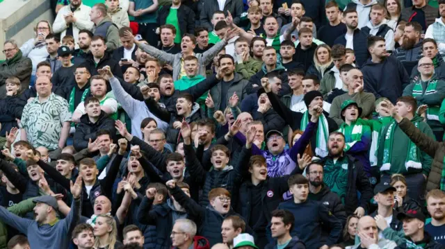 Hibs fans