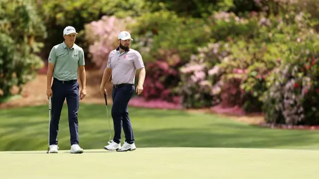 Jordan Spieth and Tyrrell Hatton