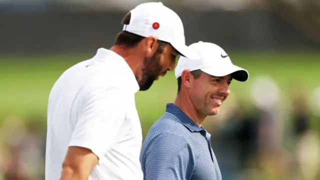 Scottie Scheffler and Rory McIlroy