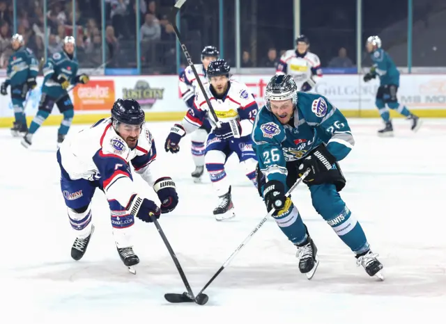 First period action from Belfast