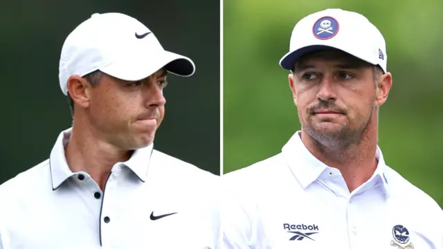 Rory McIlroy and Bryson DeChambeau