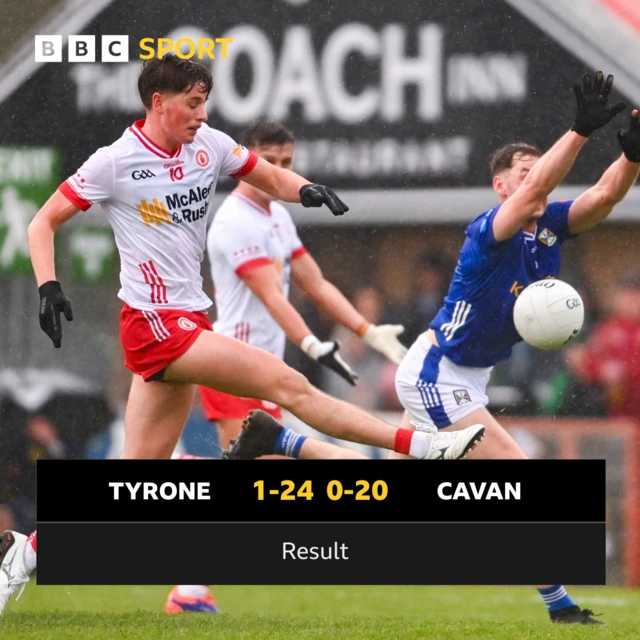 Tyrone v Cavan Result