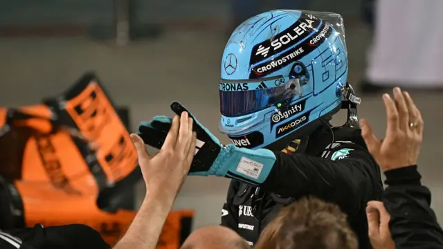 Mercedes' George Russell