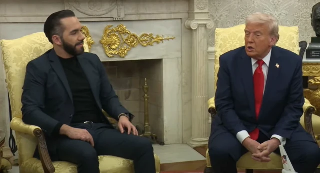 Bukele and Trump