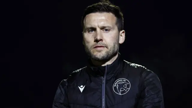 Walsall manager Matt Sadler